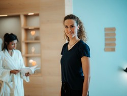 Spa-Mitarbeiterin von Hotel Daberer